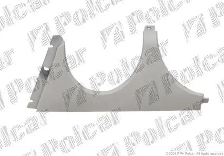 Накладка під фару (вія) права Polcar 501506-2