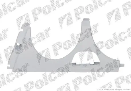 Накладка під фару (вія) права Polcar 501506-4