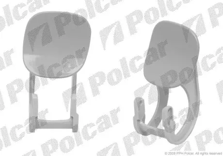 Заглушка отверстия омывателя фары правая Polcar 50150720