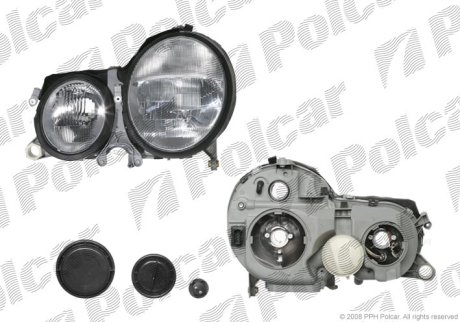 Фара основная Polcar 5015107E