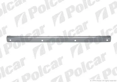Накладка бампера середняя Polcar 50159615