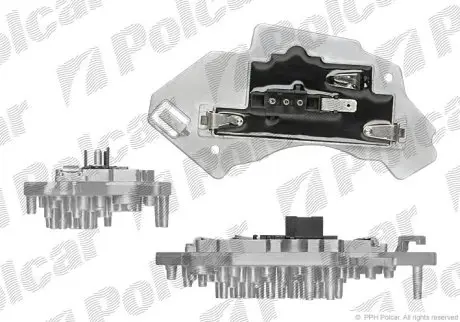 Резистор вентилятора салона Polcar 5015KST-2