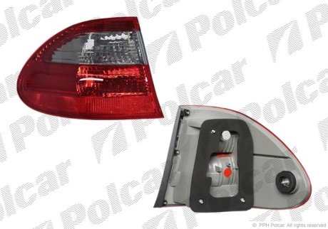 Фонарь задний Polcar 5016875E