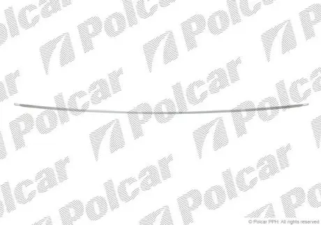 Молдинг бампера середній Polcar 50189610