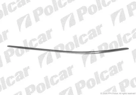 Молдинг бампера правий Polcar 502507-6
