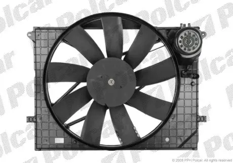 Вентилятор з корпусом / кронштейном Polcar 502523W1