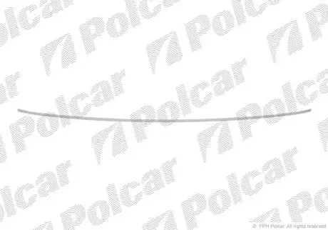 Молдинг бампера середн Polcar 502596-6