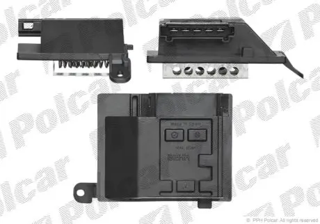 Резистор вентилятора салону Polcar 5040KST1X