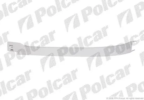Накладка під фару (вія) права Polcar 504406-2