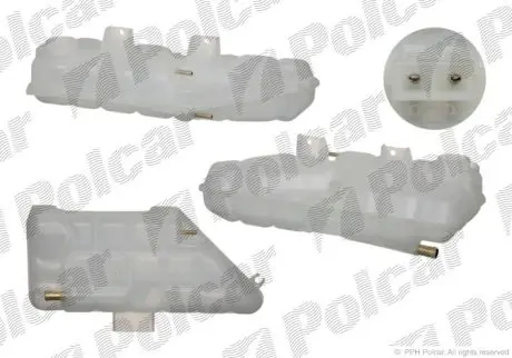 Розширювальний бачок Polcar 5044ZB-1