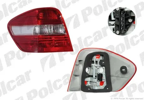 Ліхтар задній Polcar 5045871E