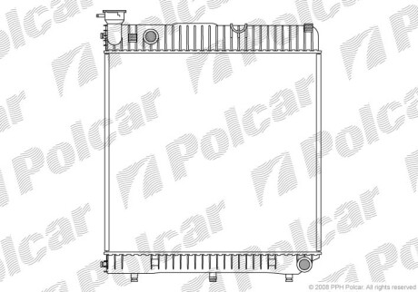 Радиаторы охлаждения Polcar 506108-2