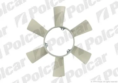 Вентилятор MB Sprinter 312,OM601, 40MM (3кріпл.) Polcar 506223F7