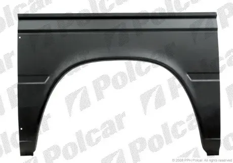 Ремкомплект крила заднього лівого=правий Polcar 50628315