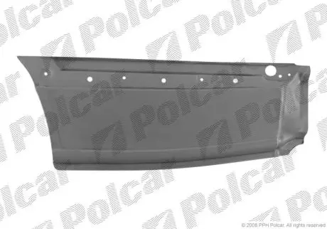 Ремкомплект крила заднього лівого Polcar 50658393