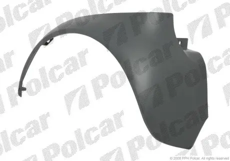 Угол бампера правый Polcar 509598