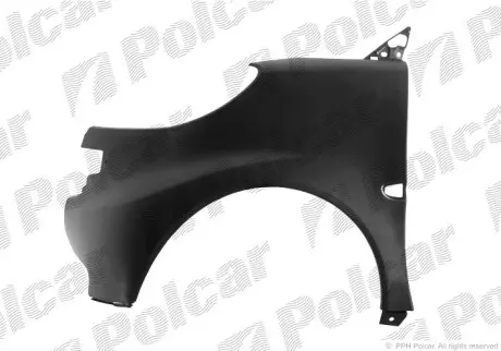 Крыло переднее правое Polcar 509802