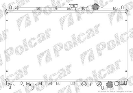 Радіатори охолодження Polcar 522008-1