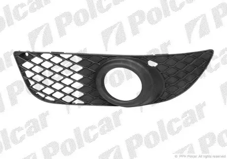 Решетка в бампер правая Polcar 523427-2