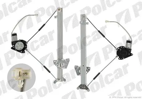 Стеклоподъемник электрический Polcar 5272PSE6