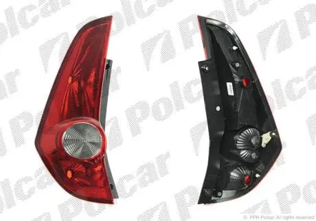 Ліхтар задній AGILA, 01.08- Polcar 550687-E