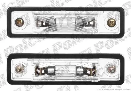 Ліхтар підсвітки номерного знаку Polcar 5507957S