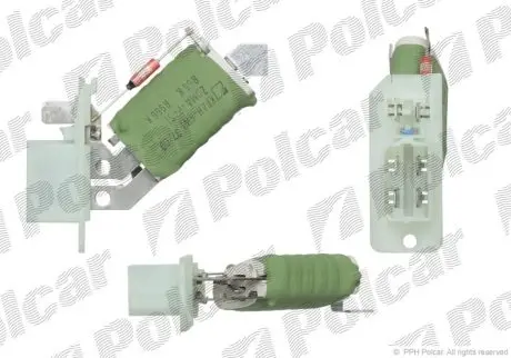 Резистор вентилятора салону Polcar 5507KST1X
