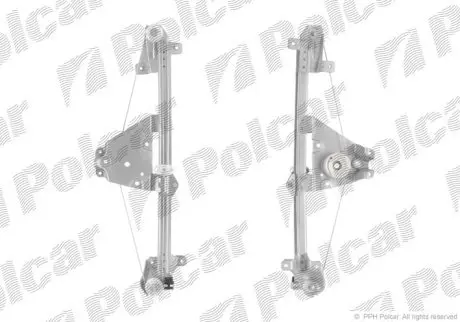 Склопідйомник електричний без електромотора Polcar 5507PSG3