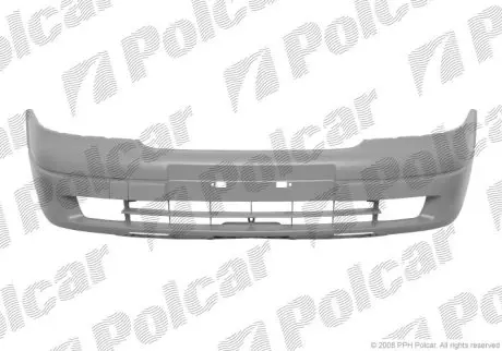 Бампер передній Polcar 550807-4