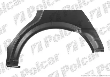 Ремкомплект крила заднього лівого Polcar 550883-4