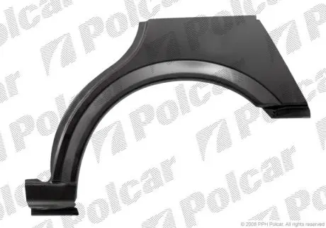 Ремкомплект крила заднього правий Polcar 550884-6