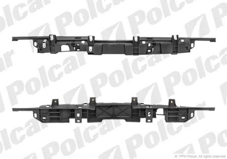 Підсилювач бампера середн Polcar 551107-3