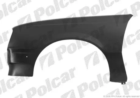 Крило переднє праве Polcar 551302