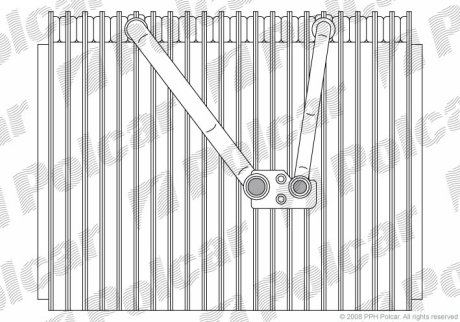 Испаритель кондиционера Polcar 5516P8-2