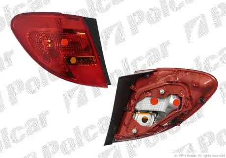 Ліхтар задній MERIVA, 06.10- Polcar 554687-U