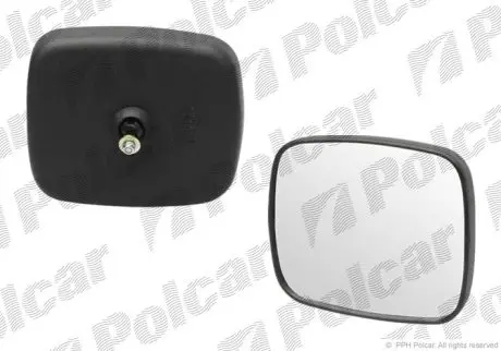 Дзеркало зовнішнє ліве=праве Polcar 5555518E