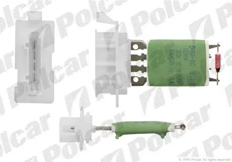 Регулятор вентилятора кабины Polcar 5555KST1X