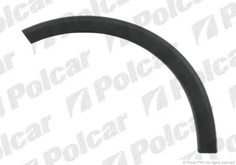 Накладка крыла левая Polcar 555601-6