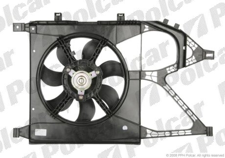 Вентилятори з корпусом / кронштейном Polcar 555623W1