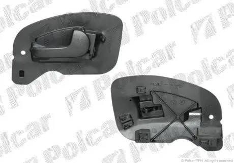 Внутрішня ручка Polcar 5556ZW42