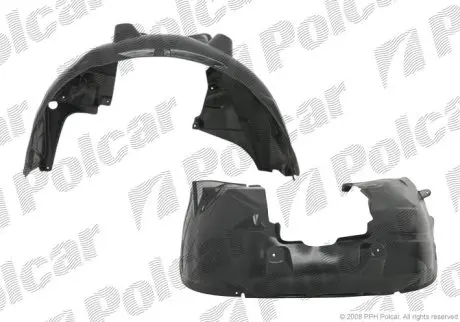 Підкрилок передній Polcar 5558FL-1
