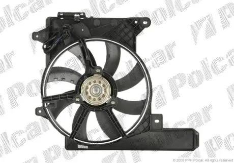 Вентилятор с корпусом/кронштейном Polcar 555923W3