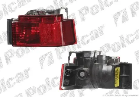 Протитуманна фара / світловідбивач задній Polcar 555998-E