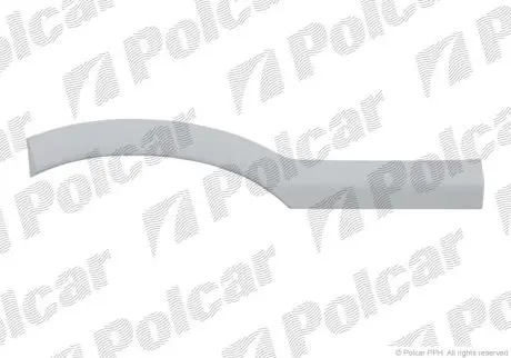 Накладка крыла левая Polcar 556081-7