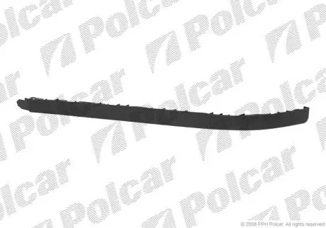Спойлер бампера переднього правий Polcar 556125-2