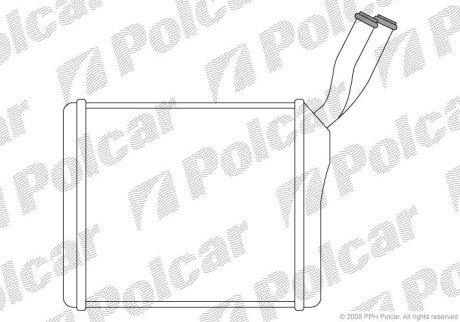 Радіатори обігріву Polcar 5580N8A1