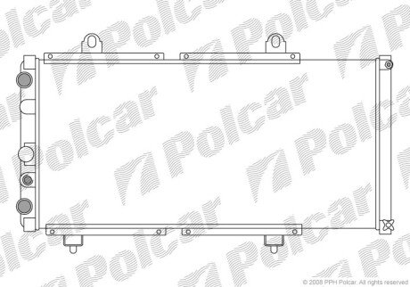 Радіатори охолодження Polcar 570108A2