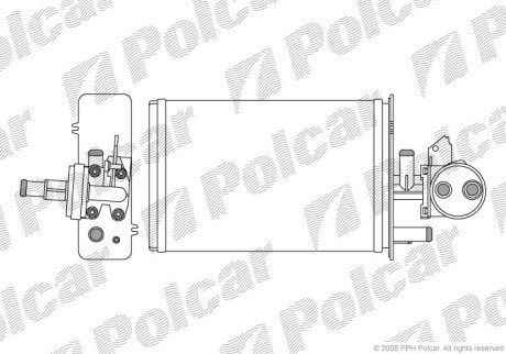 Радіатори обігріву Polcar 5701N8-1