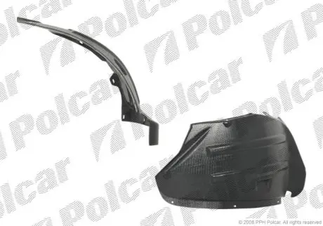 Подкрылок левый Polcar 5704FL-1