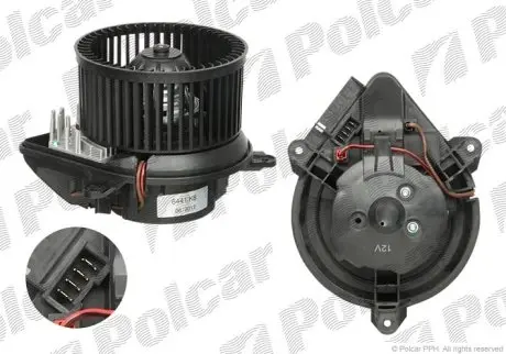 Вентилятор салона Polcar 5706NU-2